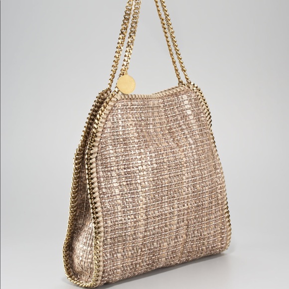 stella mccartney woven bag